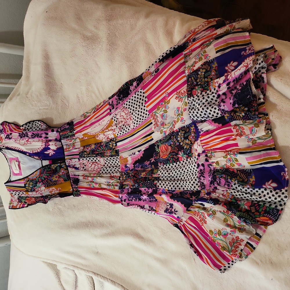 Gorgeous Anthropologie Patch Work Dress